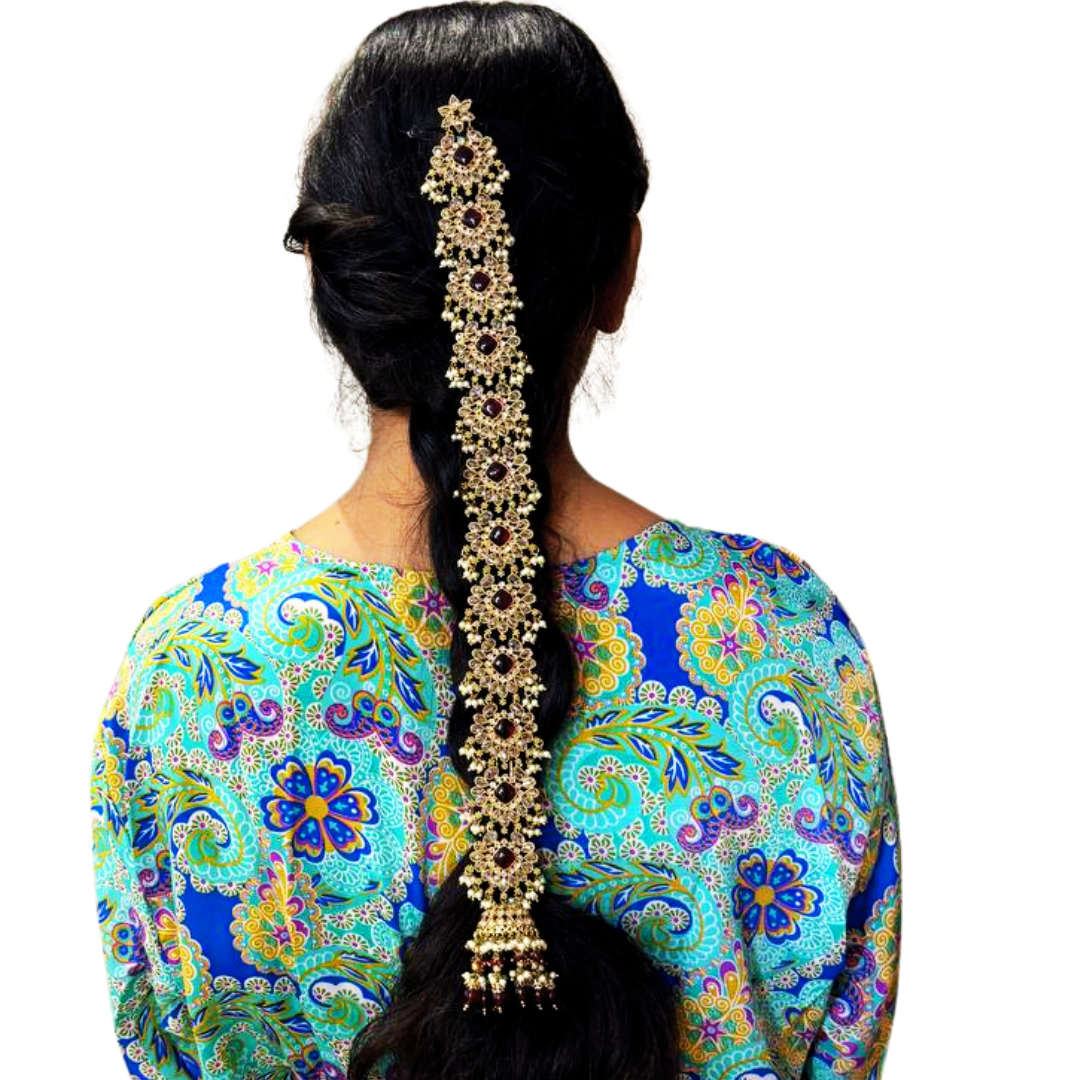 RED RAKSHA HAIR BRAID