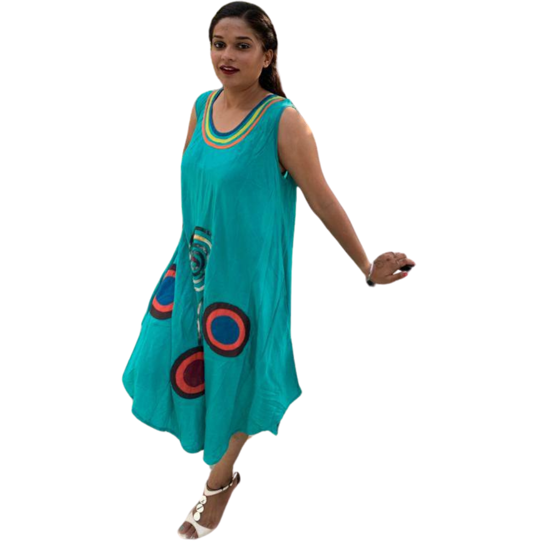 RENBOW TURQUOISE DRESS