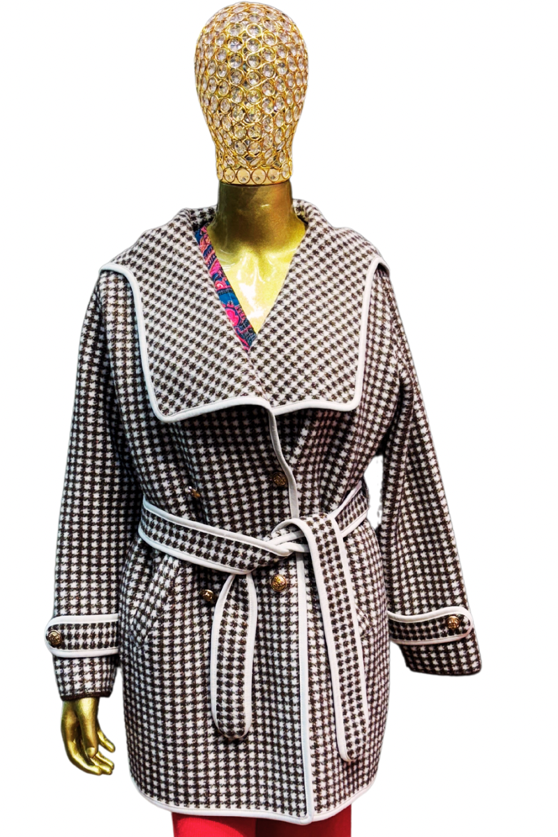 HARMONY Check Coat