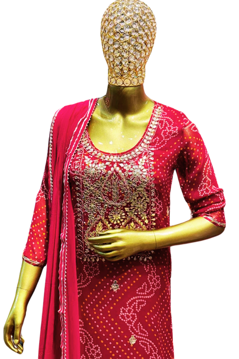 Aarya gota Patti suit