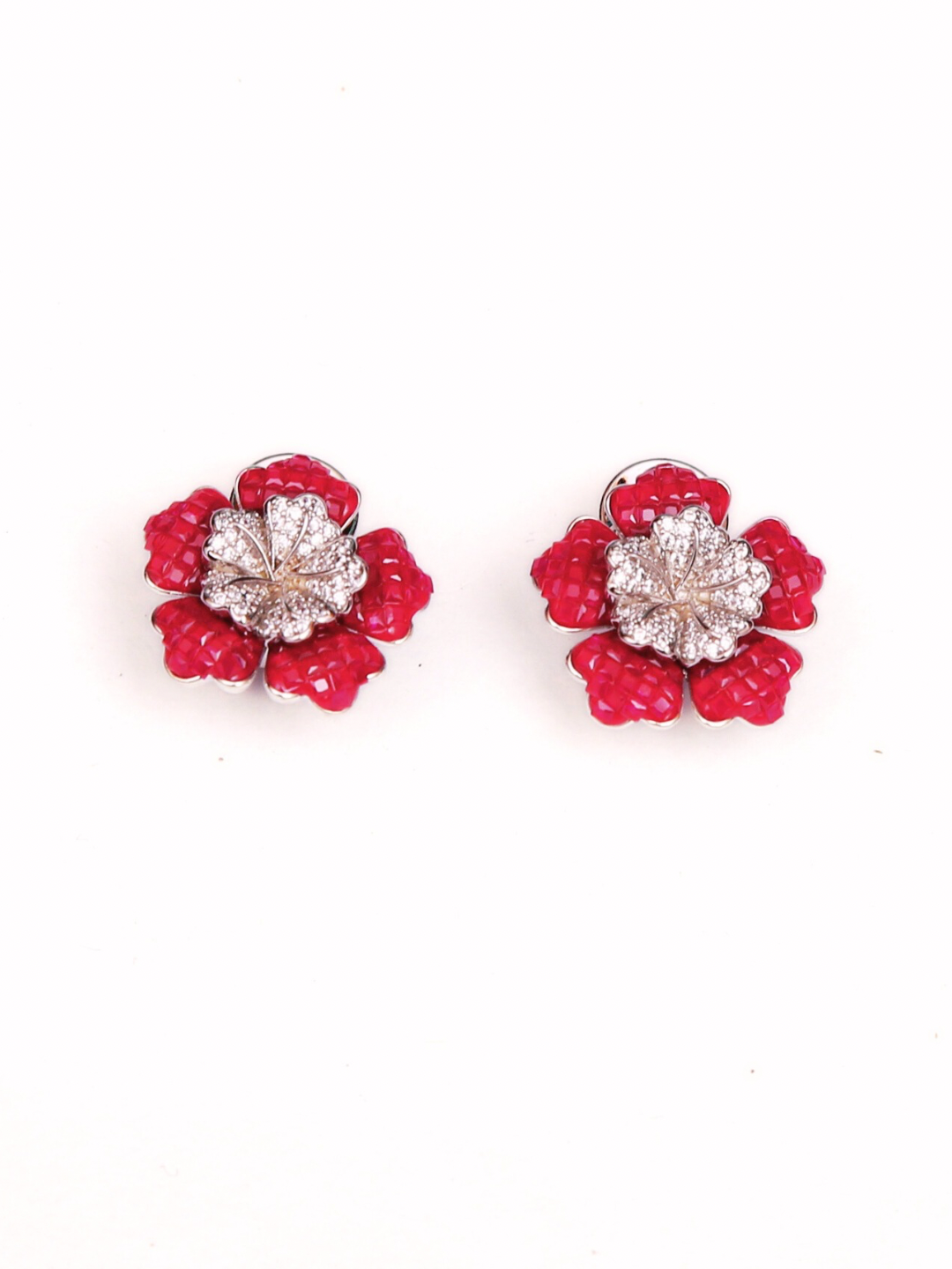 Flourish CZ stud Earrings