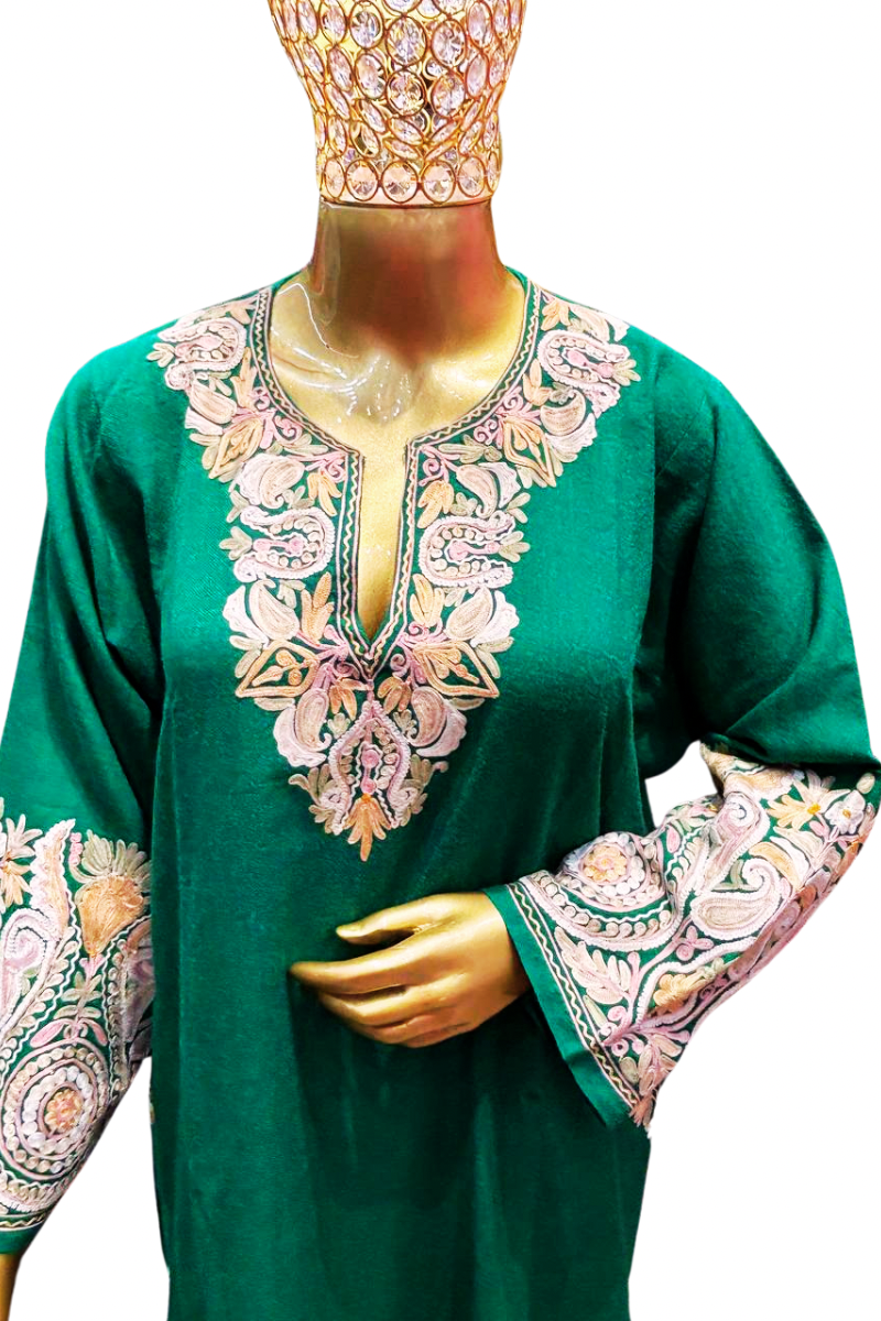 Green zarisa feran coat