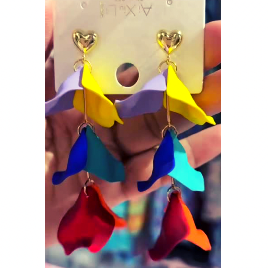 MULTY PETAL EARRINGS