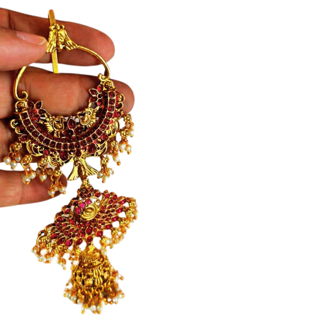 RED PADMA HAIR BRAID