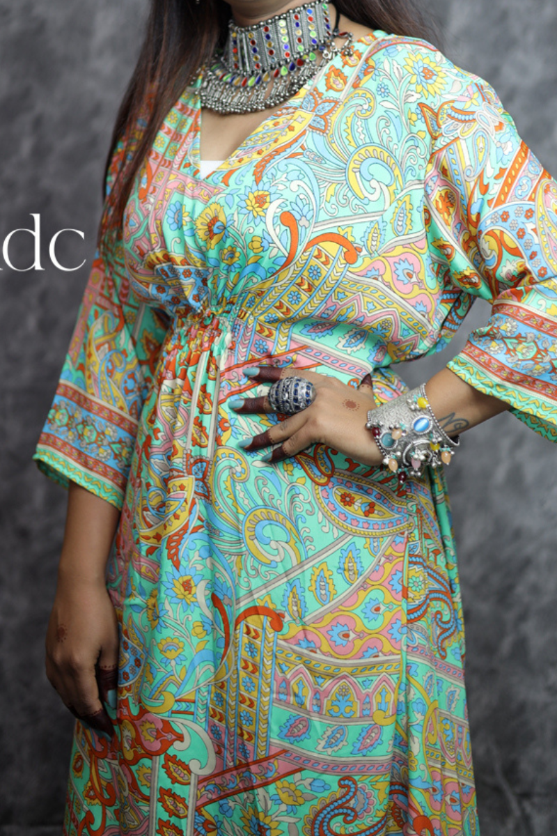 NAZAM PISTA MAXI DRESS