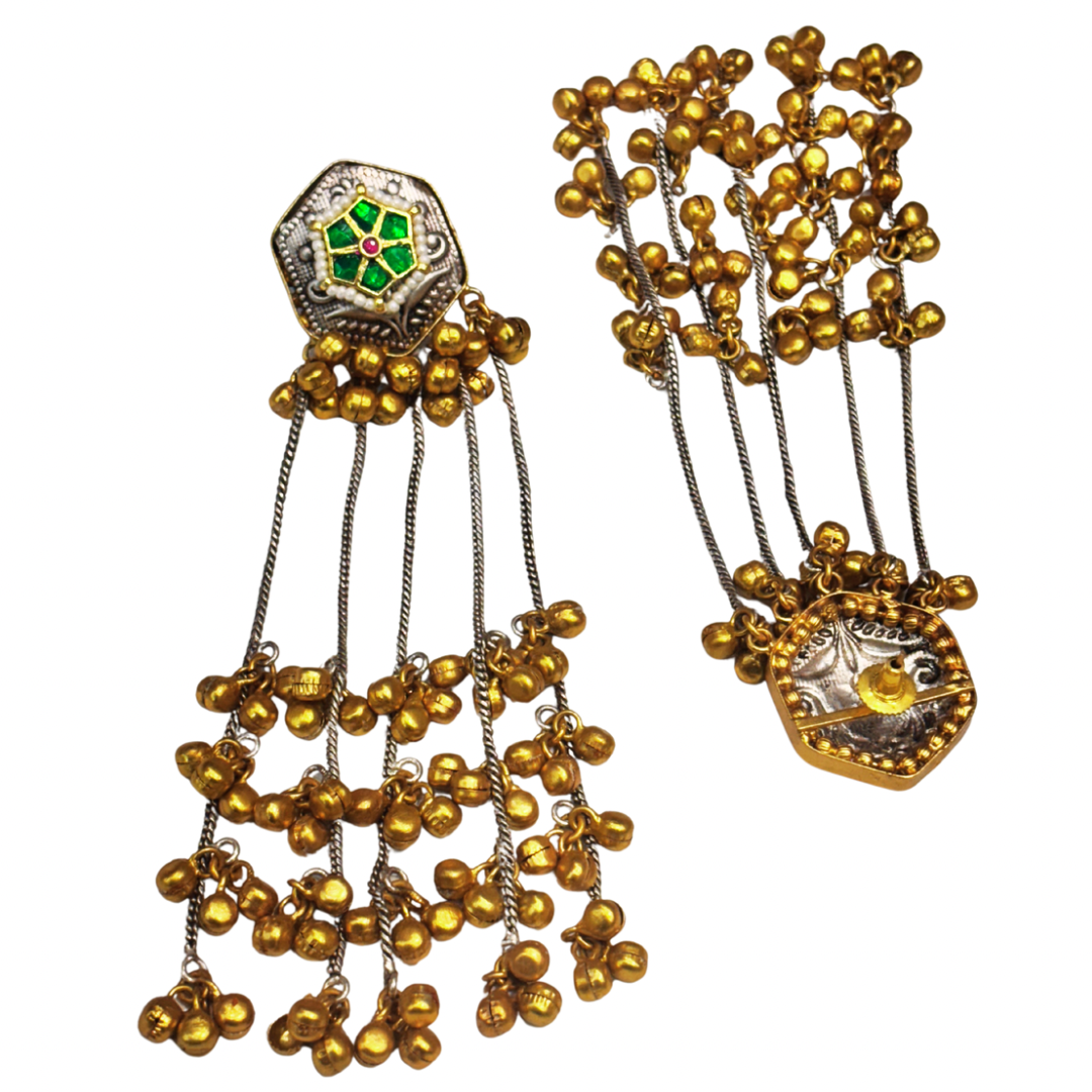Em noori Kashmiri earrings