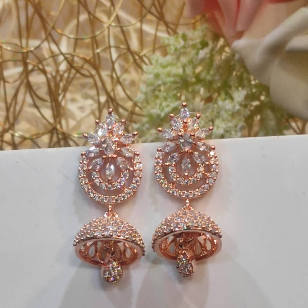 ZARA ROSE GOLD TINNY JHUMKI1