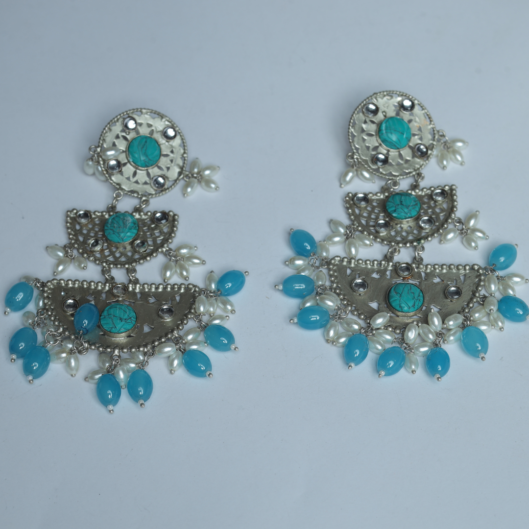 HILOR TURQUOISE EARRING