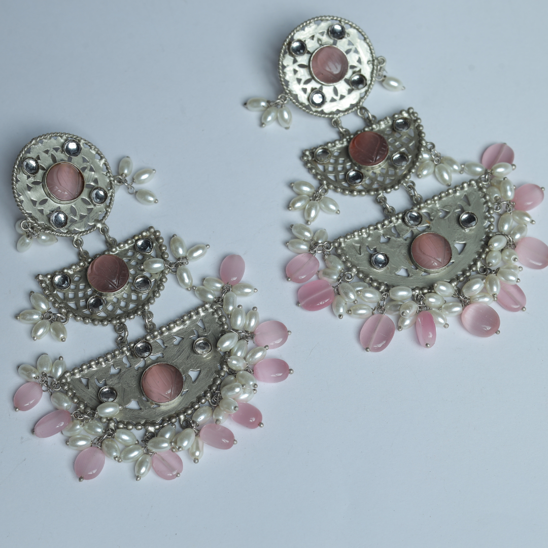 HILOR PINK EARRING