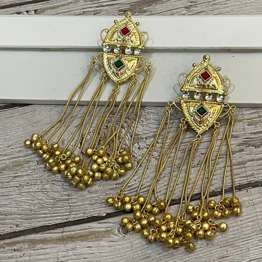 SHAJADA GOLDEN EARRINGS