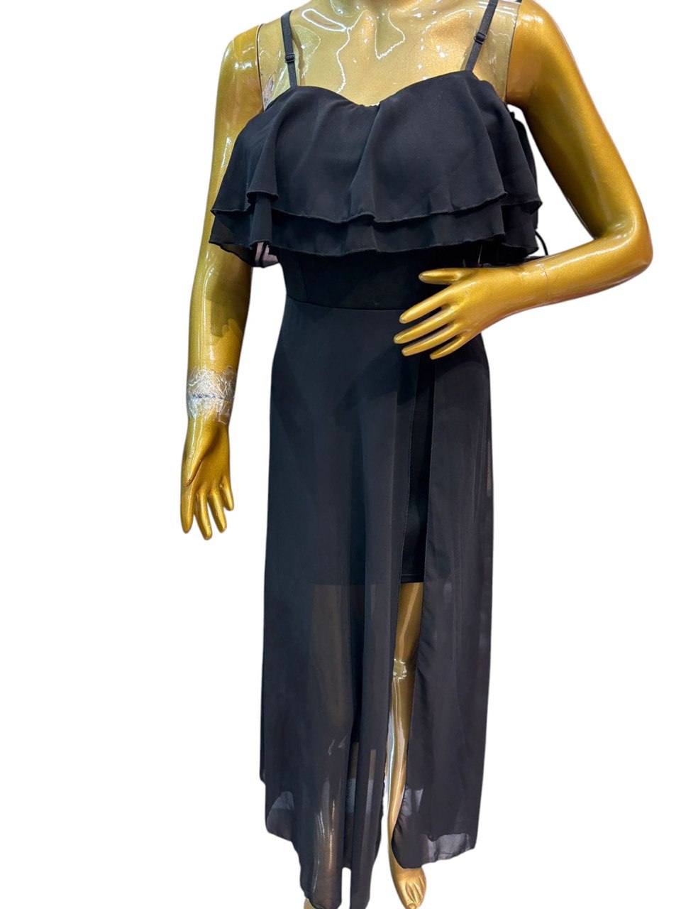 Hoora black middie dress