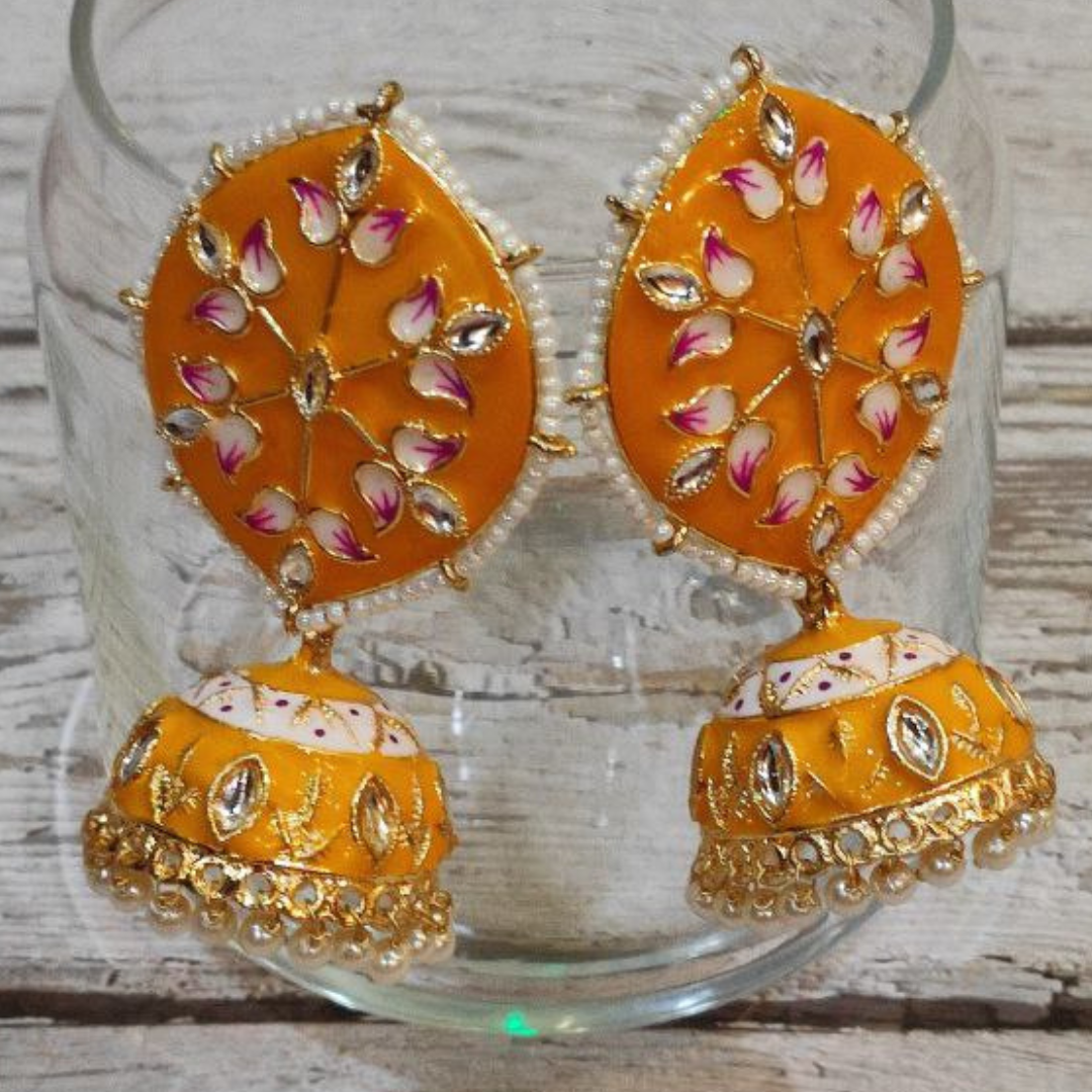 SONAM YELLOW EARRING
