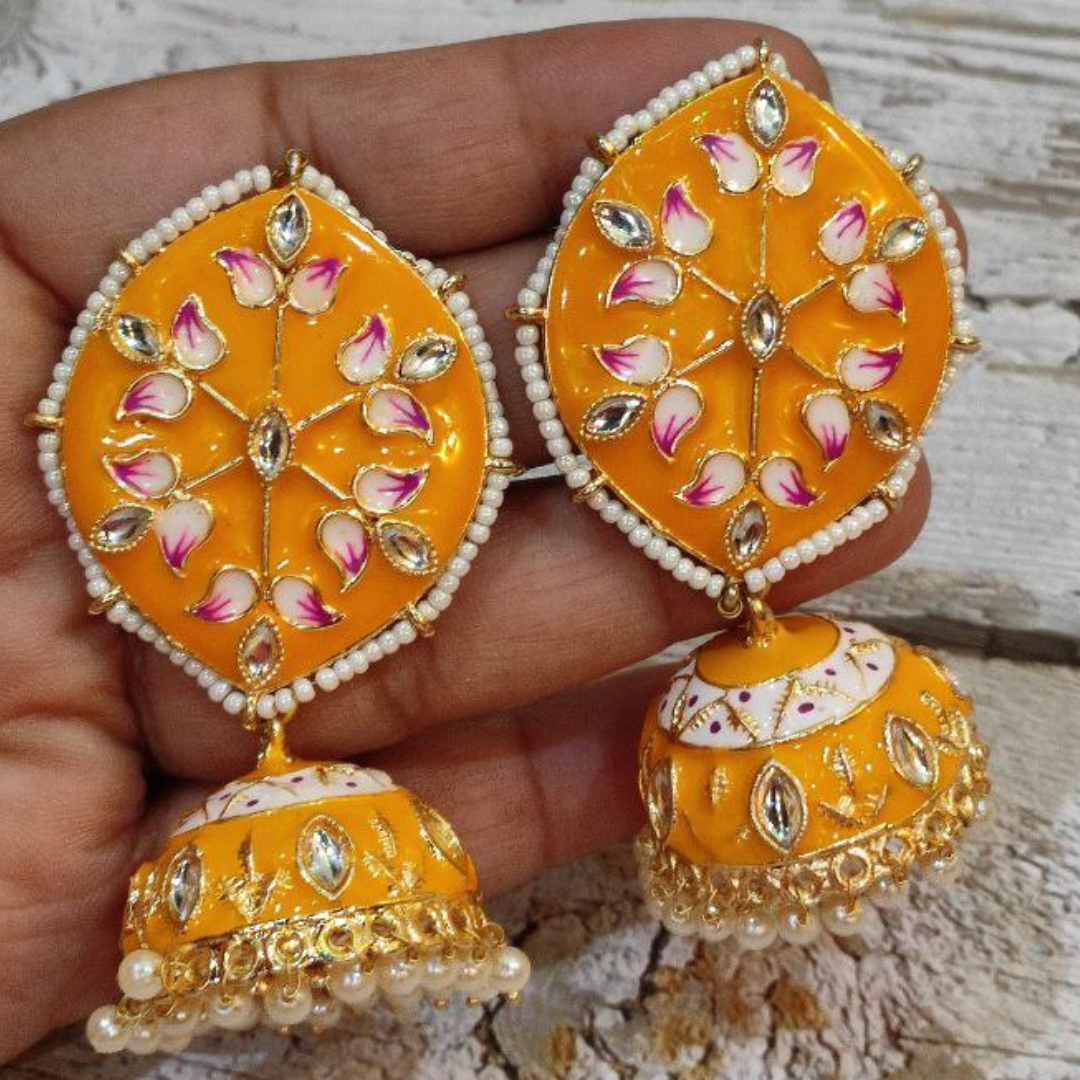 SONAM YELLOW EARRING