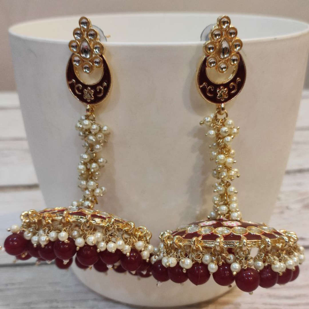 AMARPALI BROWN EARRING