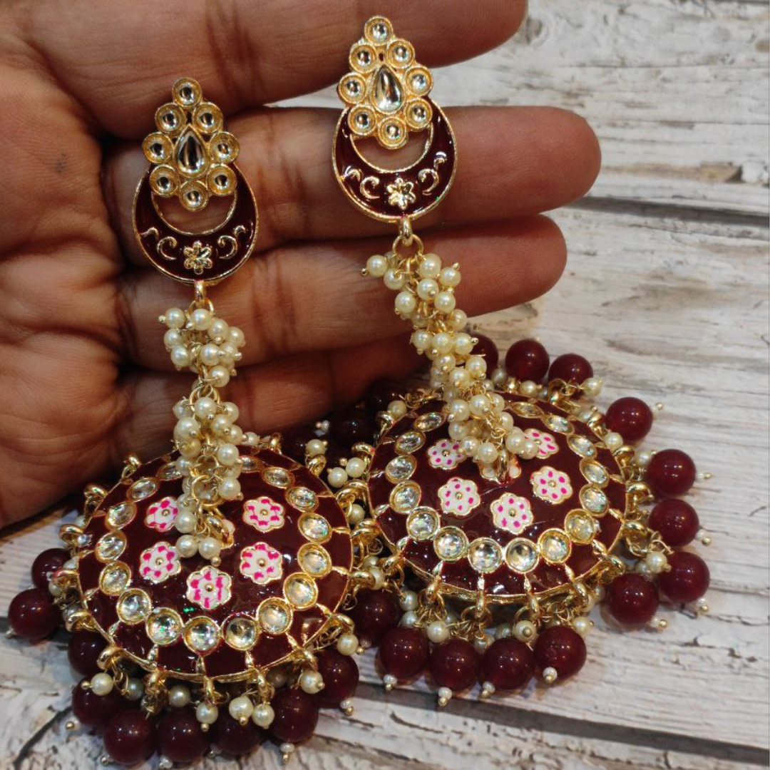 AMARPALI BROWN EARRING