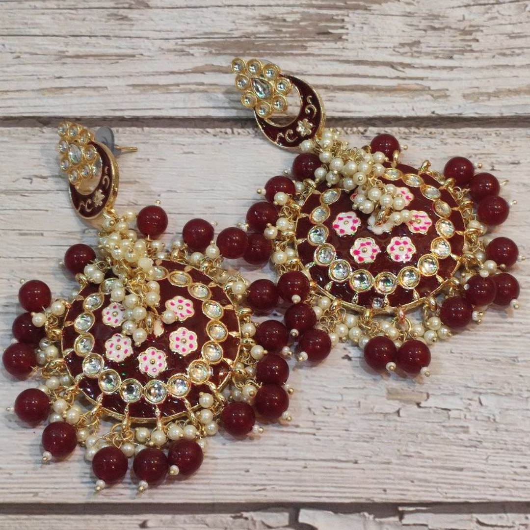 AMARPALI BROWN EARRING