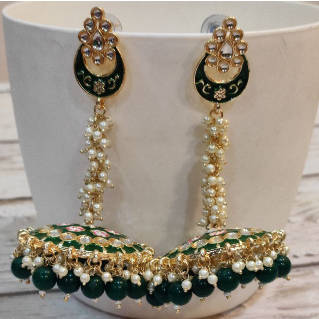 AMARPALI GREEN EARRING
