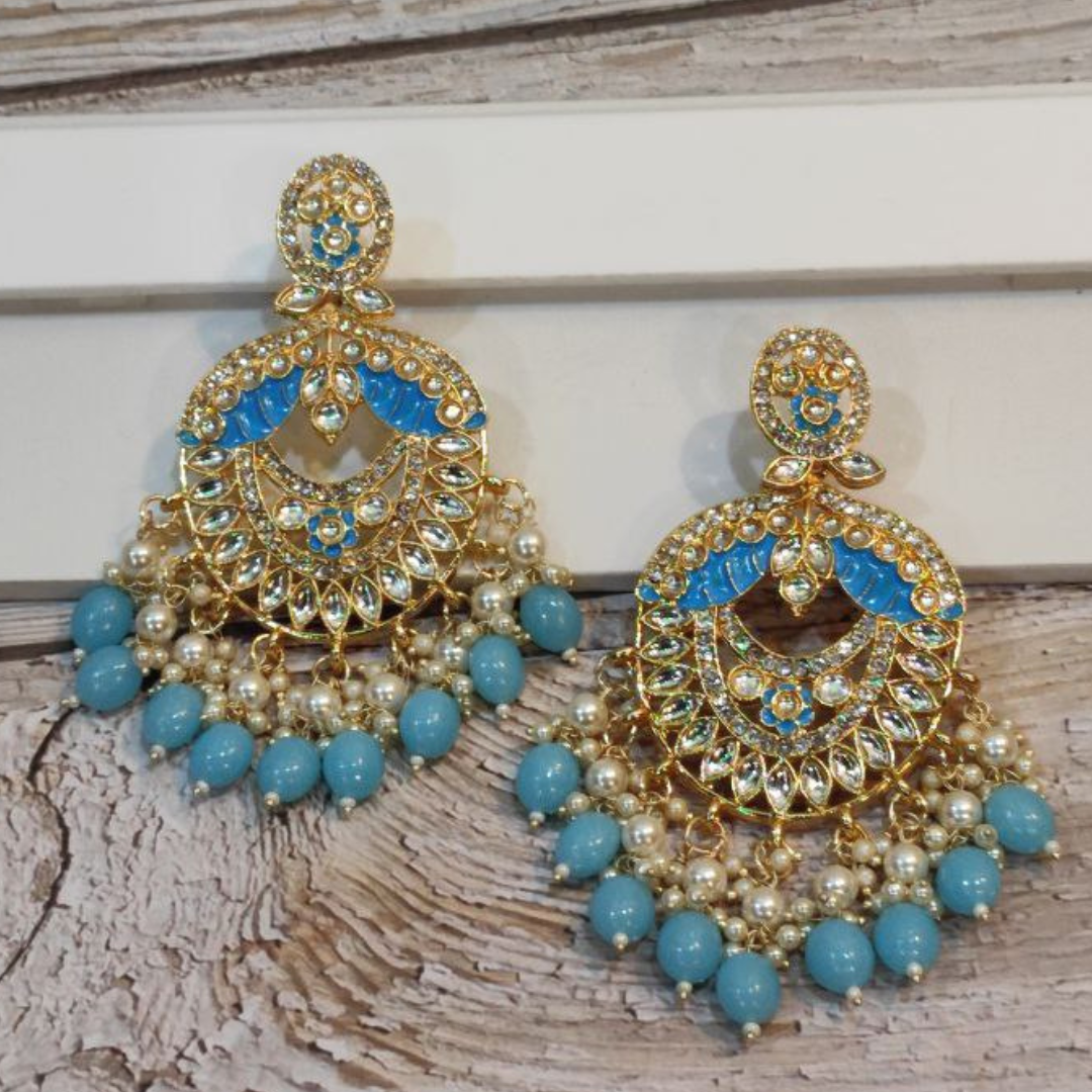 CHITRA AQUA EARRING