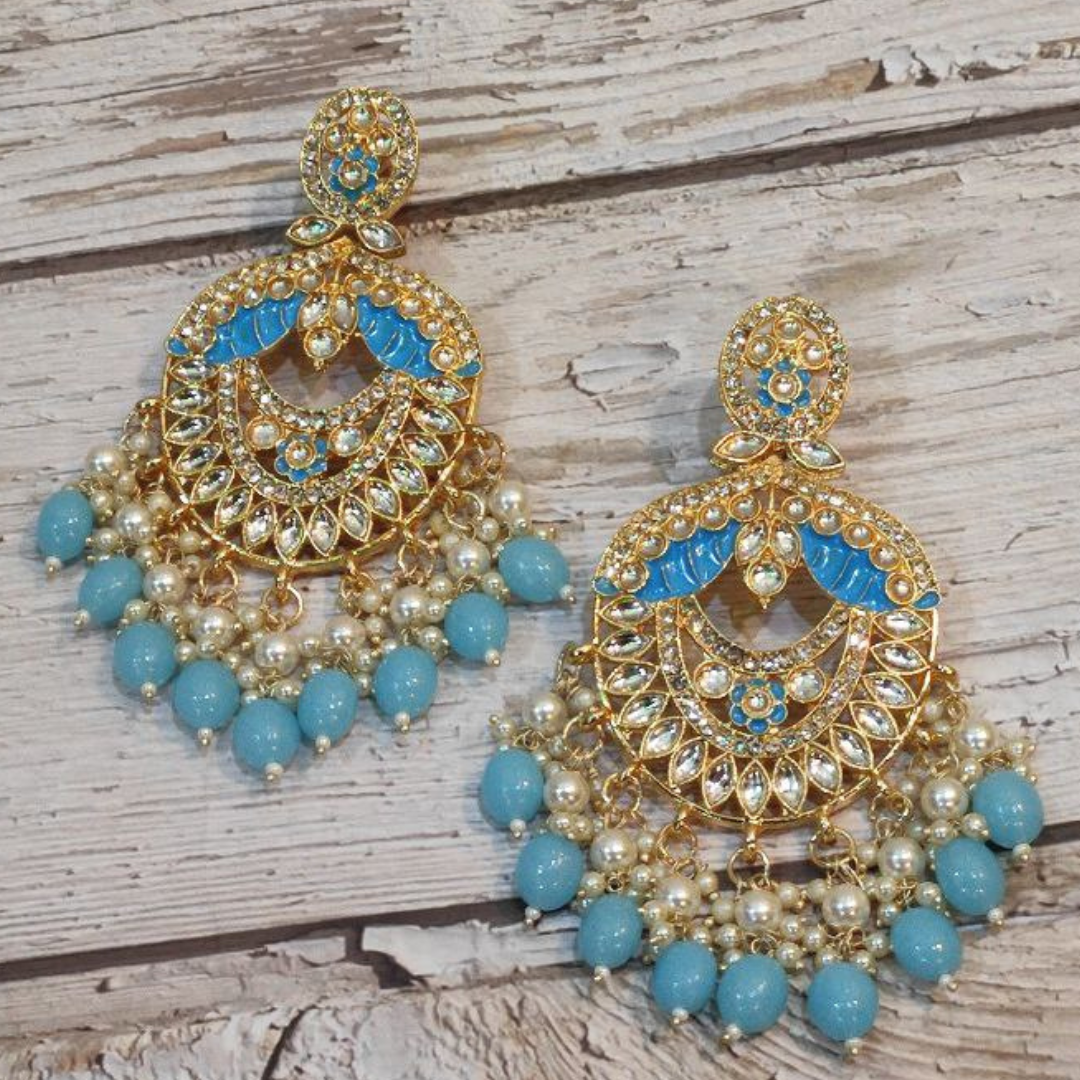 CHITRA AQUA EARRING