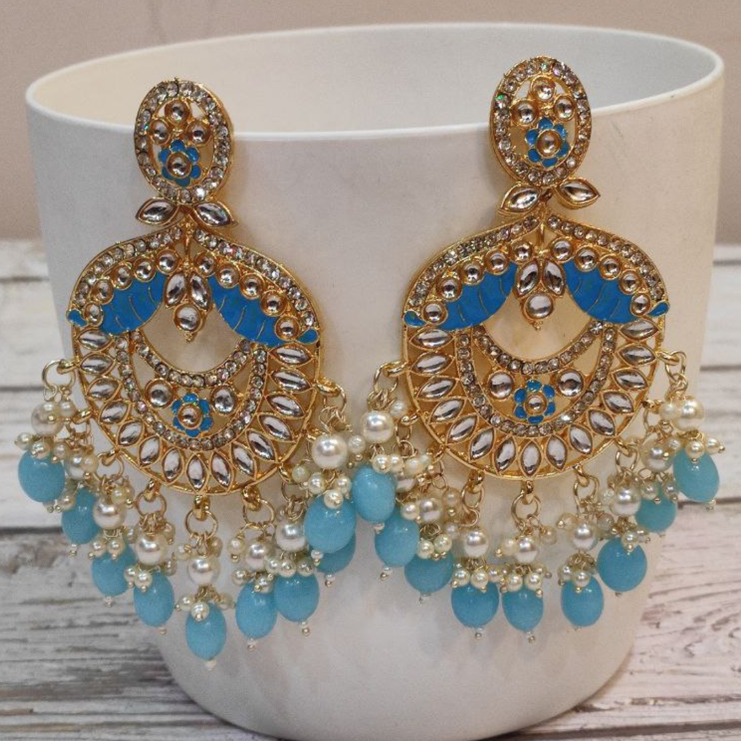 CHITRA AQUA EARRING