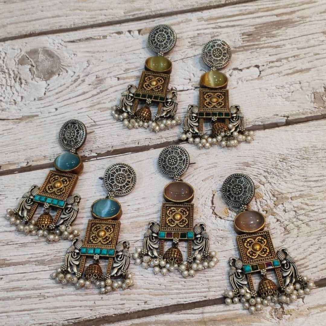 HEER-RANJHA BLUE EARRING