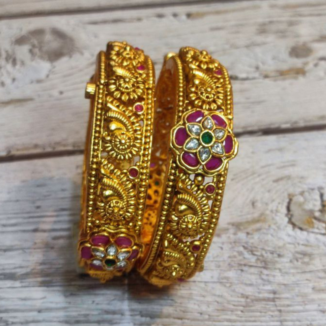 PHOOLMATI RUBY BANGLES