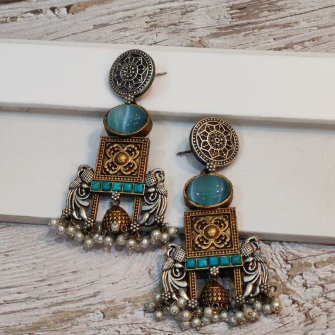 HEER-RANJHA BLUE EARRING