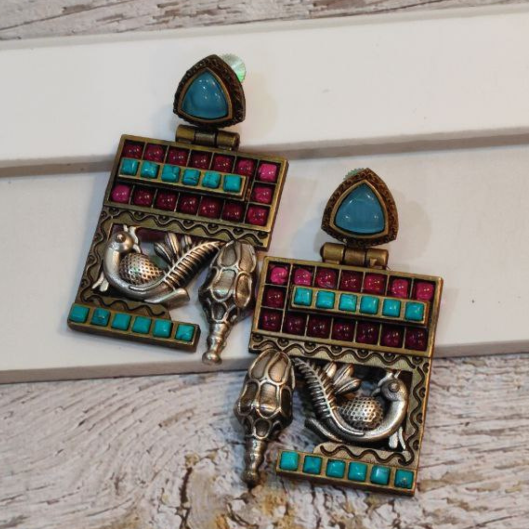 KALAPI BLUE (T) EARRING
