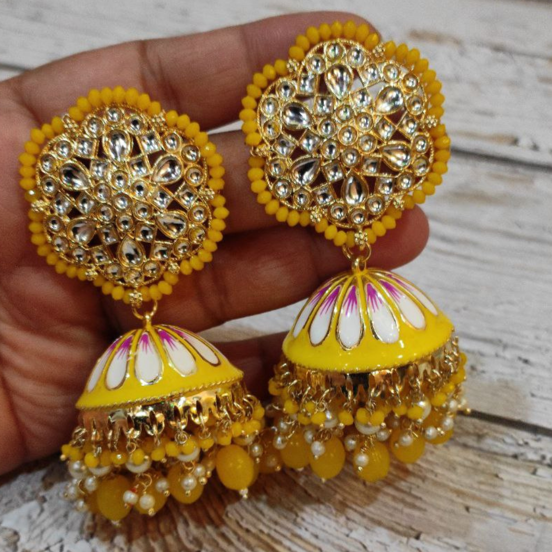 KOTAUKI YELLOW EARRING