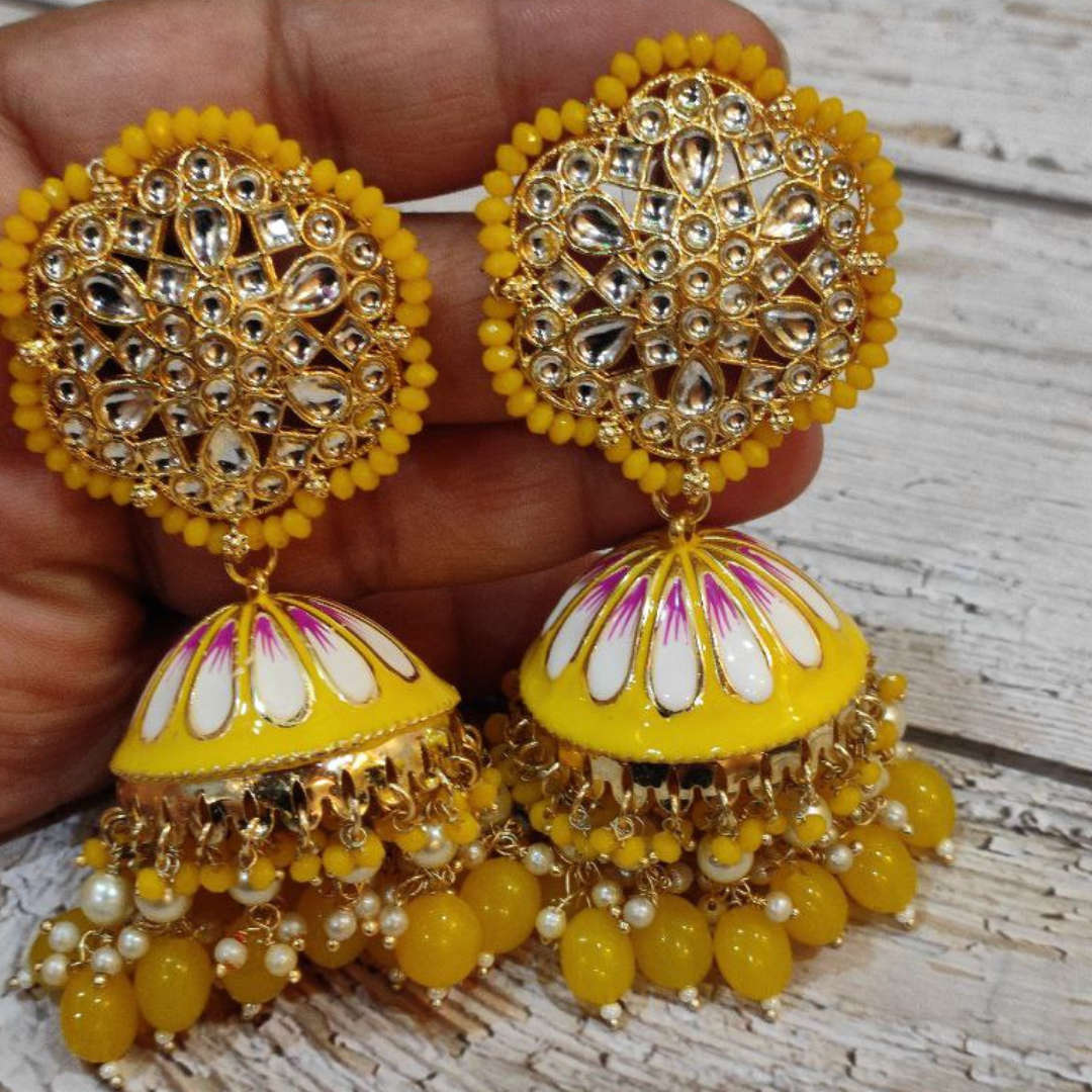 KOTAUKI YELLOW EARRING