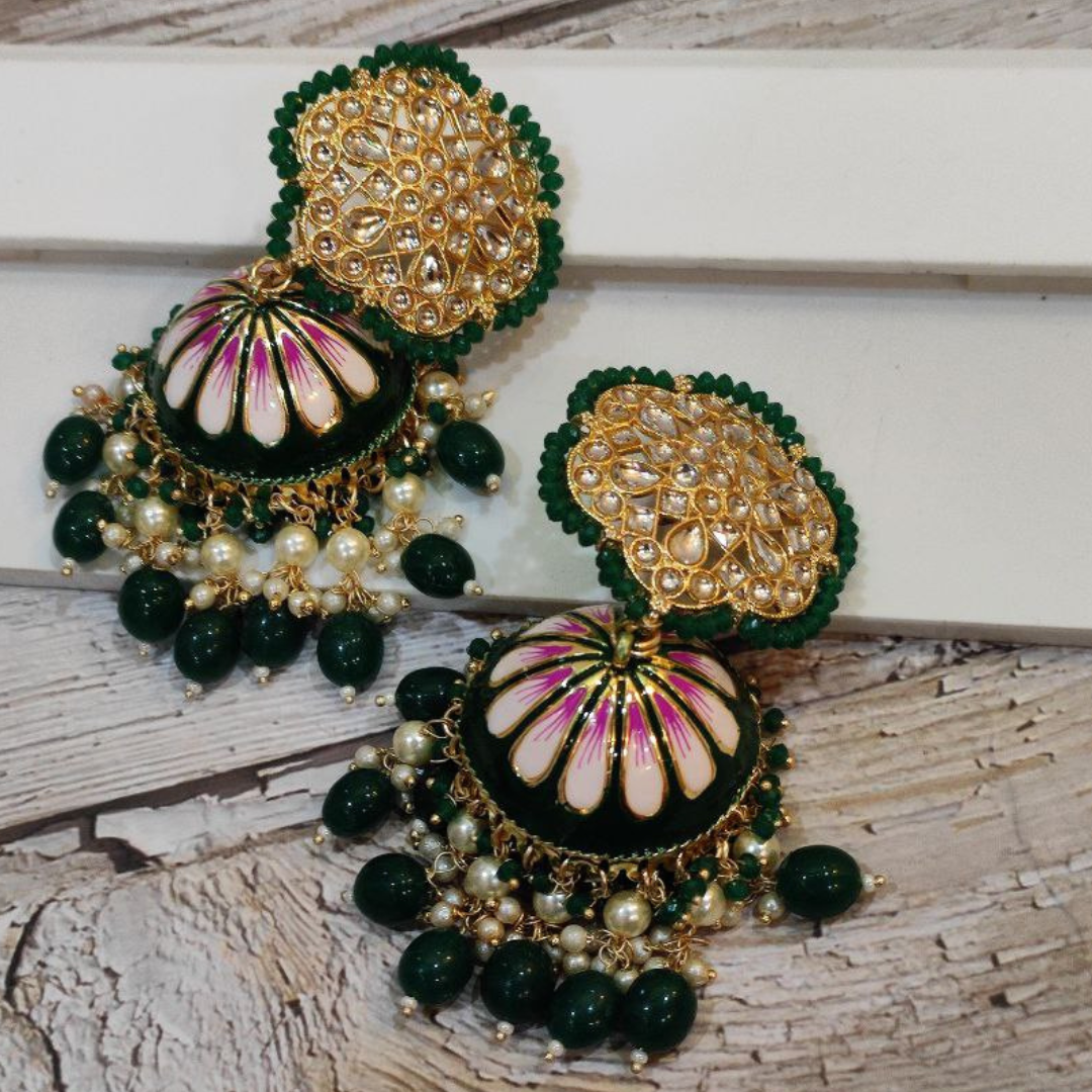 KOTAUKI GREEN EARRING