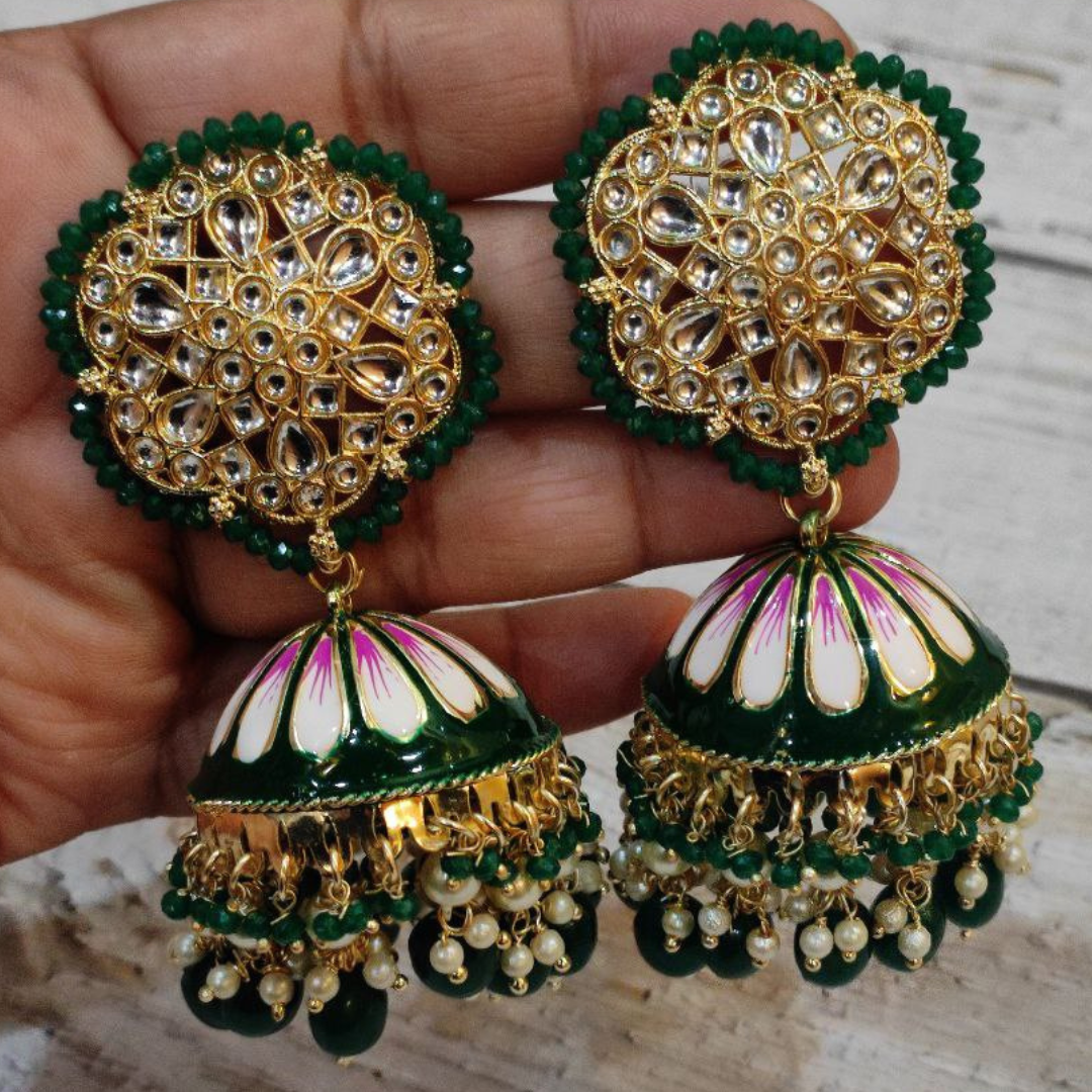 KOTAUKI GREEN EARRING