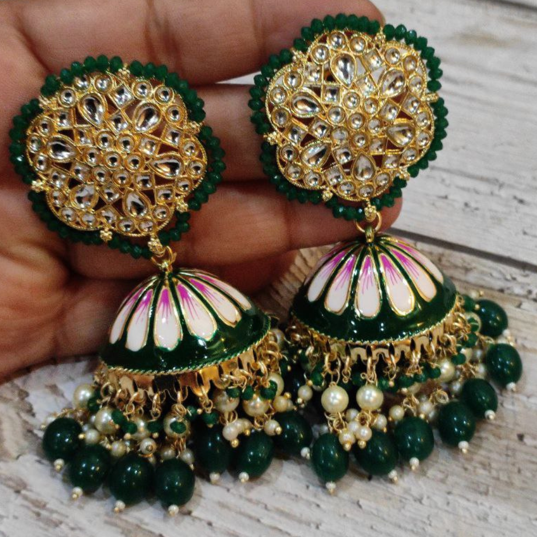 KOTAUKI GREEN EARRING