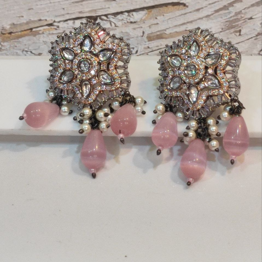 KYLIE PINK TYAANI KUNDAN CHOKER