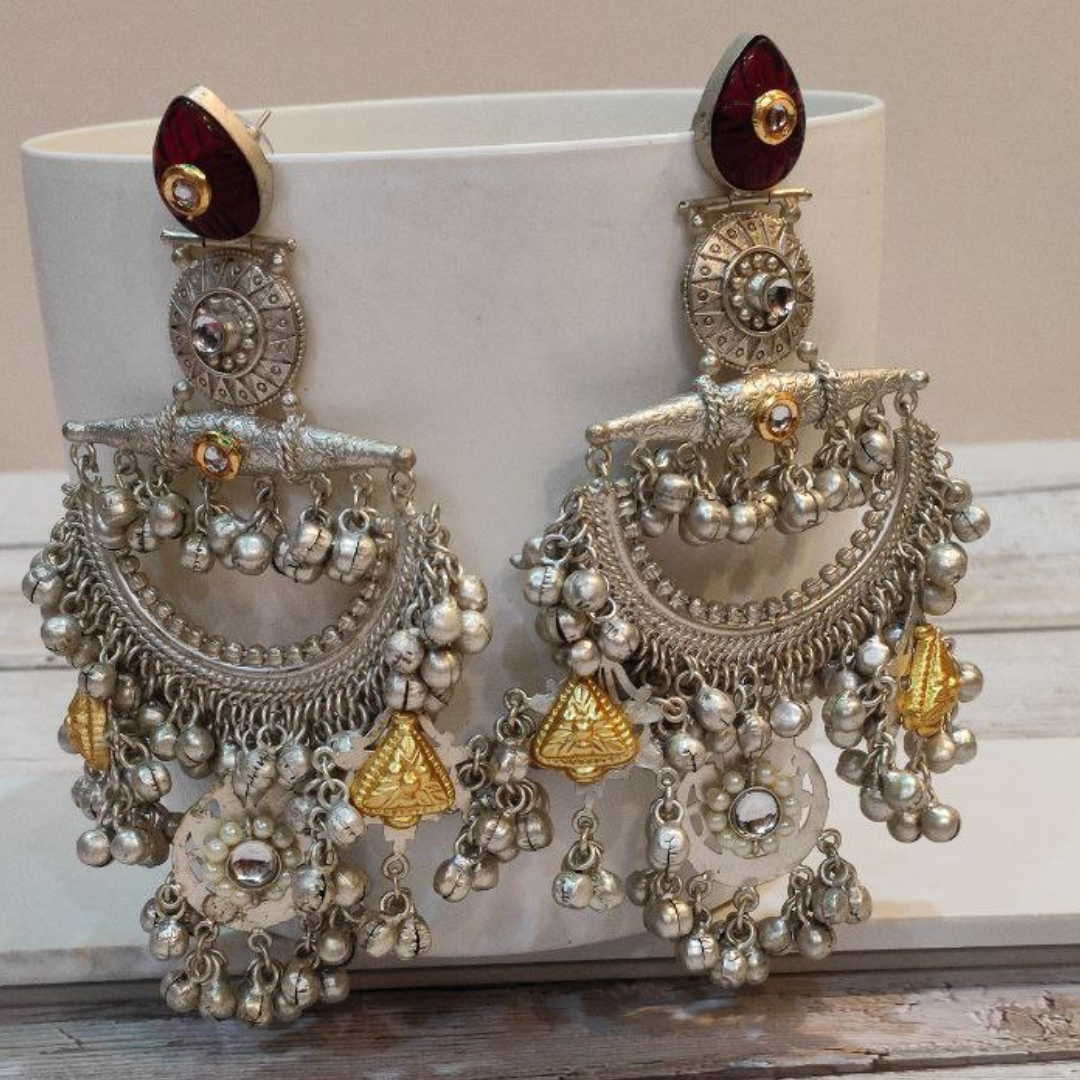 MAHVASH RED (S) EARRING