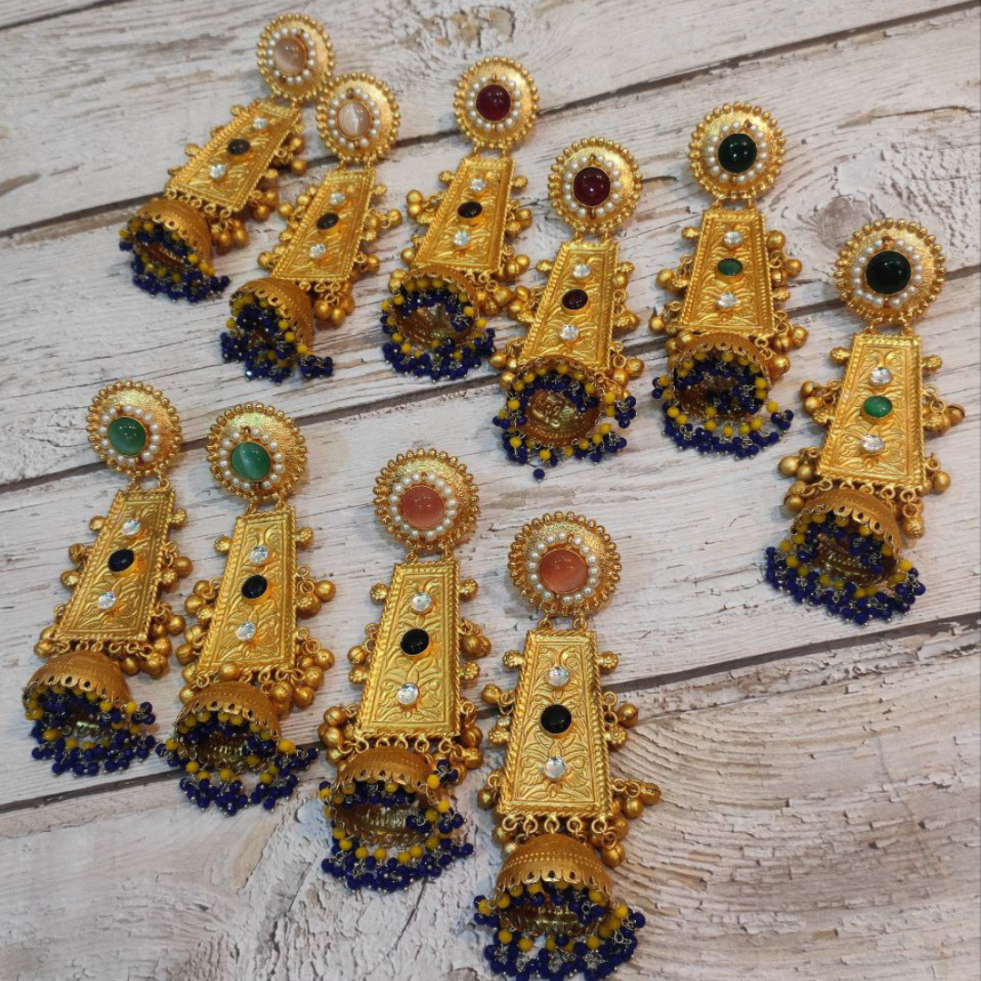 MAYA (G) GREEN EARRING