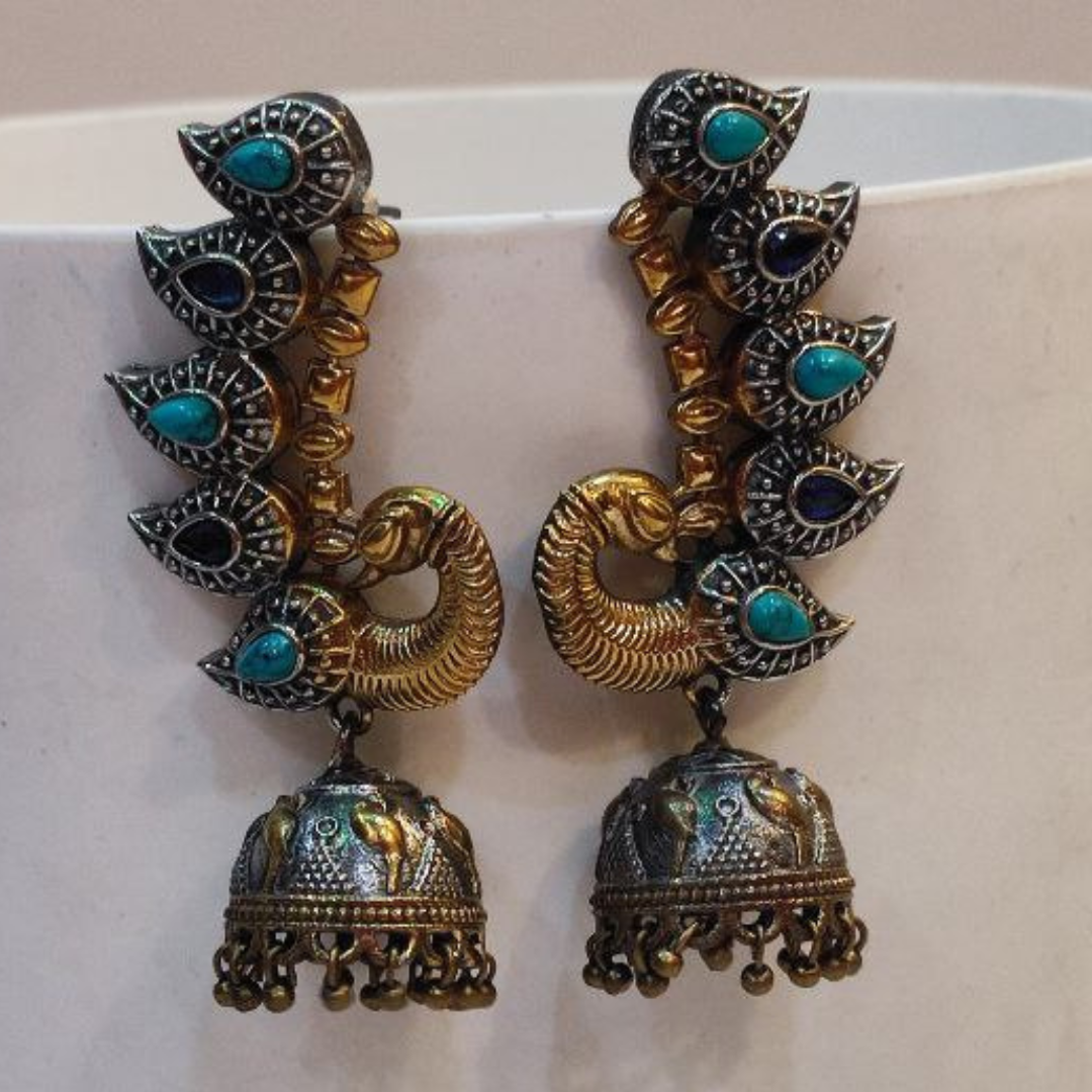 MORE TURQUOISE JHUMKA