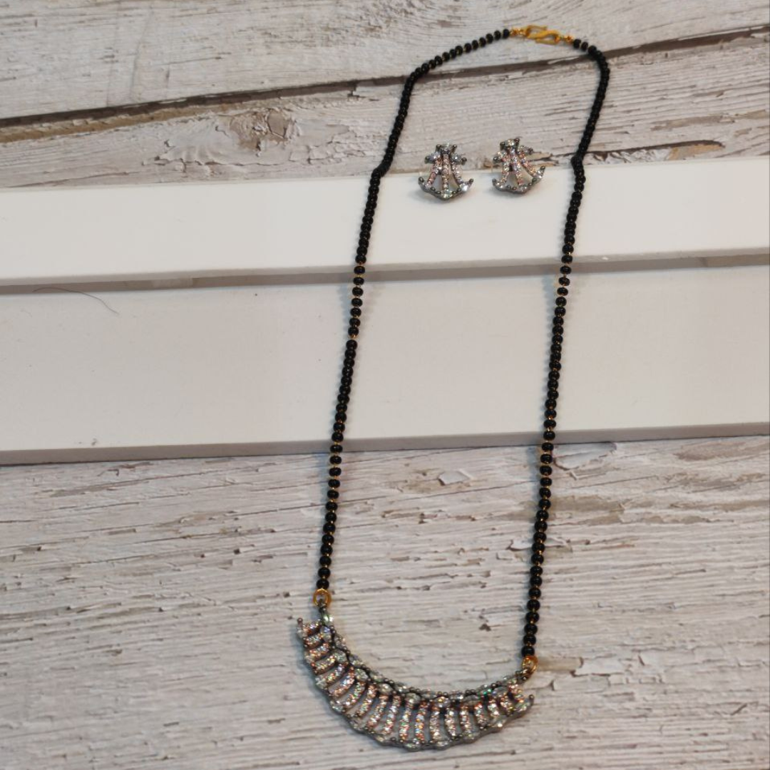 Rose gold Aadhira mangalsutra