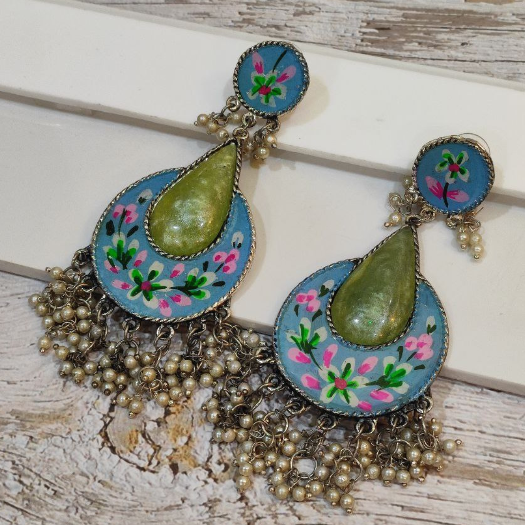 POSY AQUA BLUE CHANDBALI