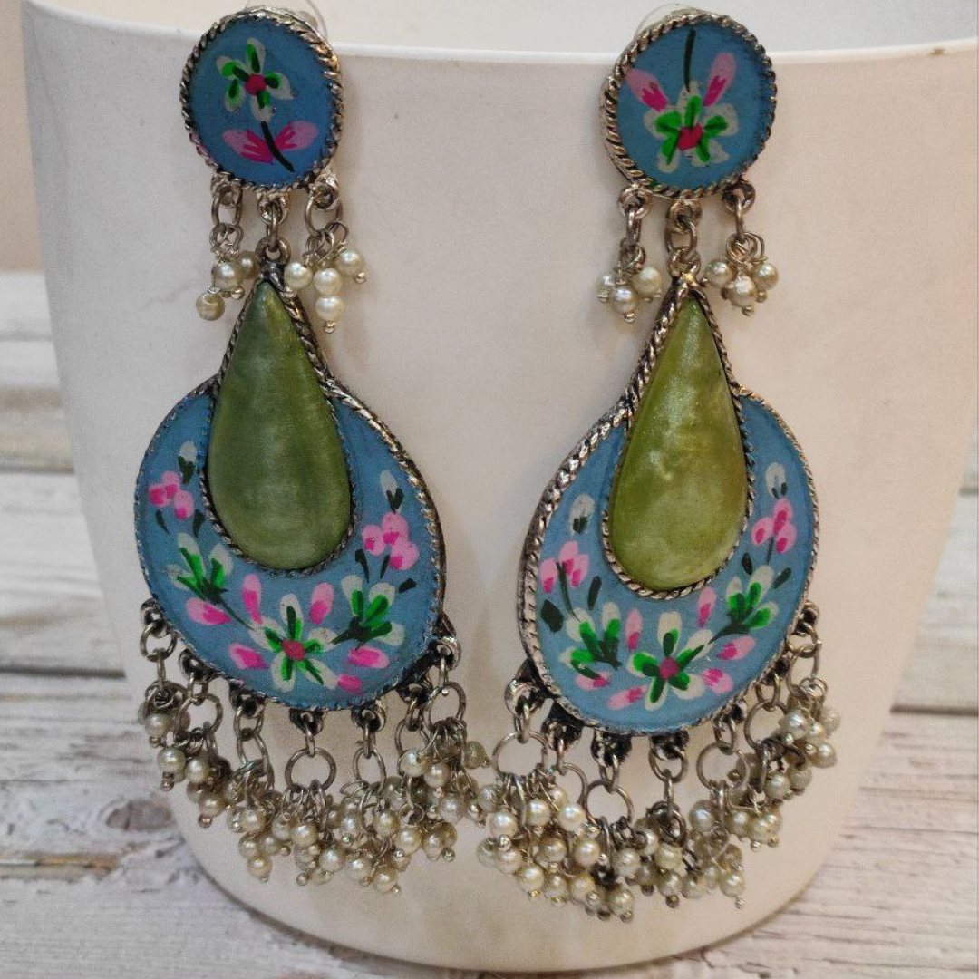 POSY AQUA BLUE CHANDBALI