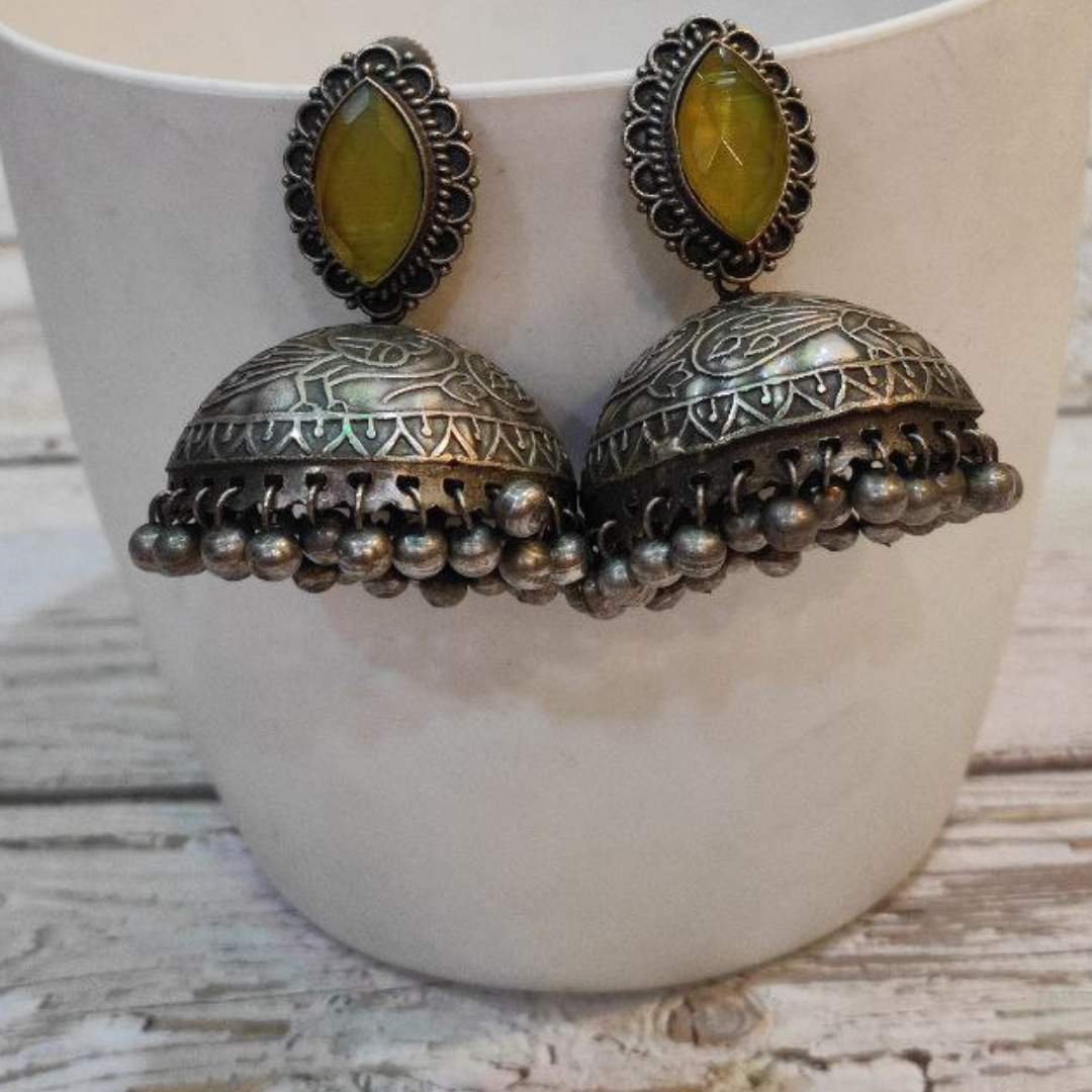 SANGARI YELLOW EARRING
