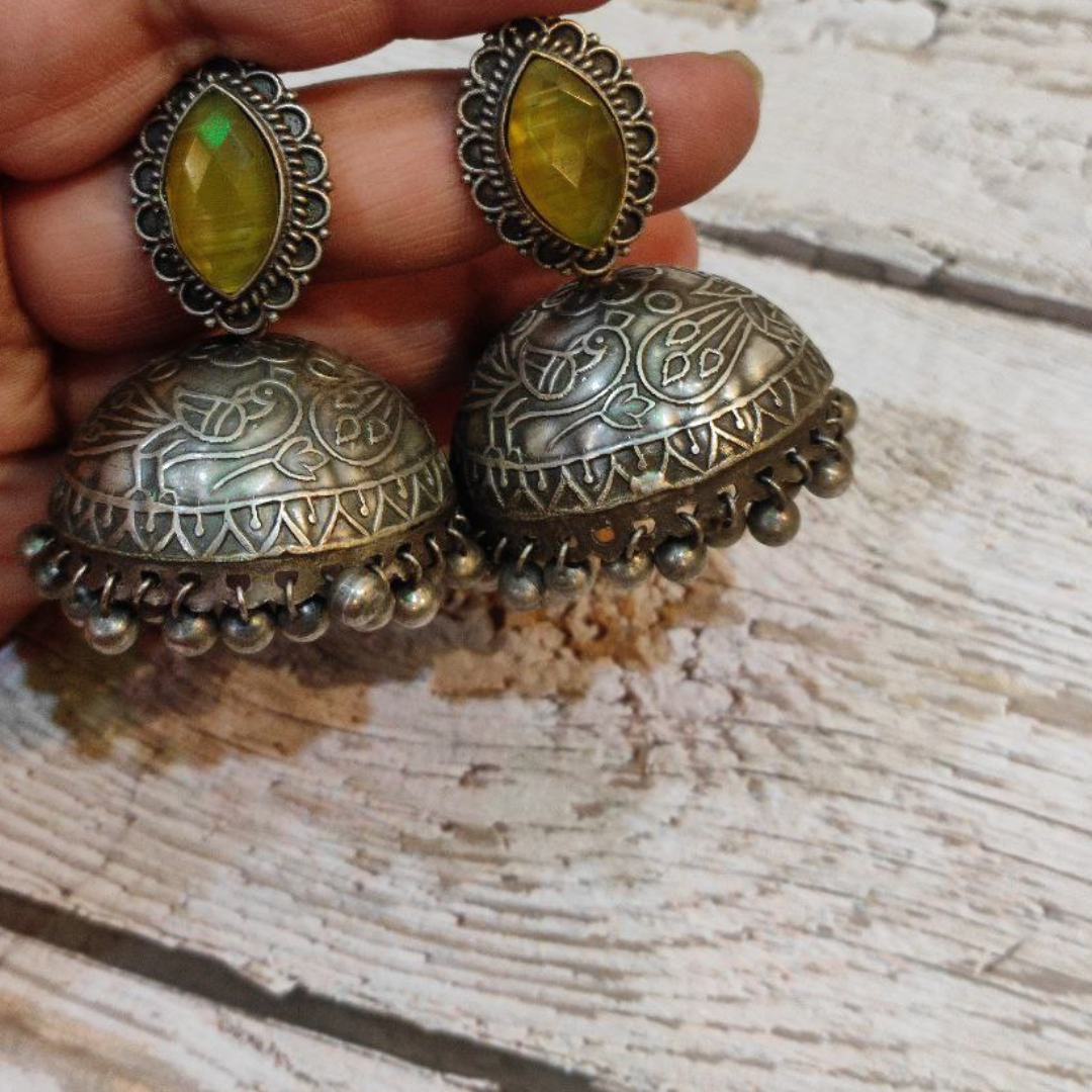 SANGARI YELLOW EARRING