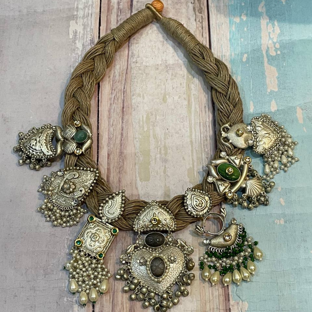 BRAHMI (GY) NECKLACE