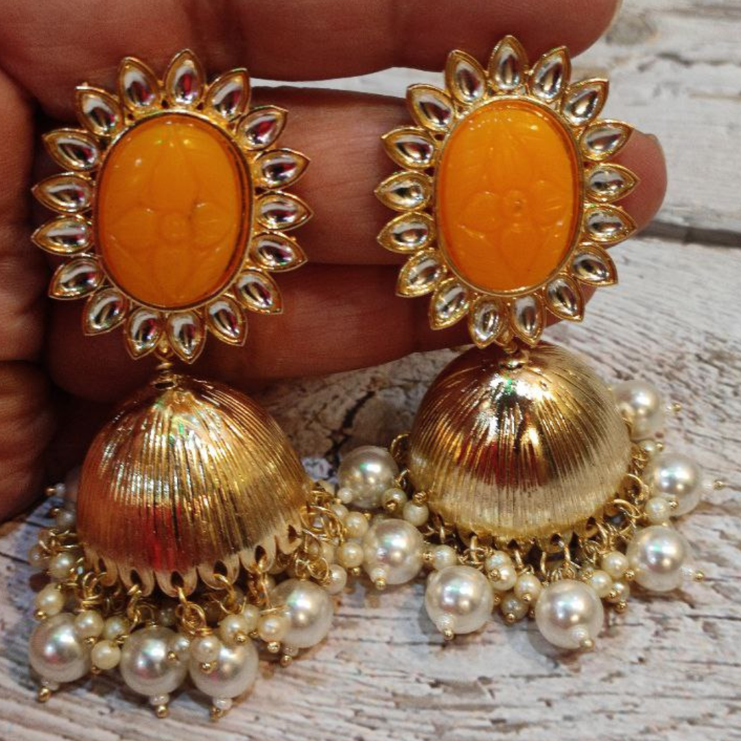 VANYA ORANGE EARRING