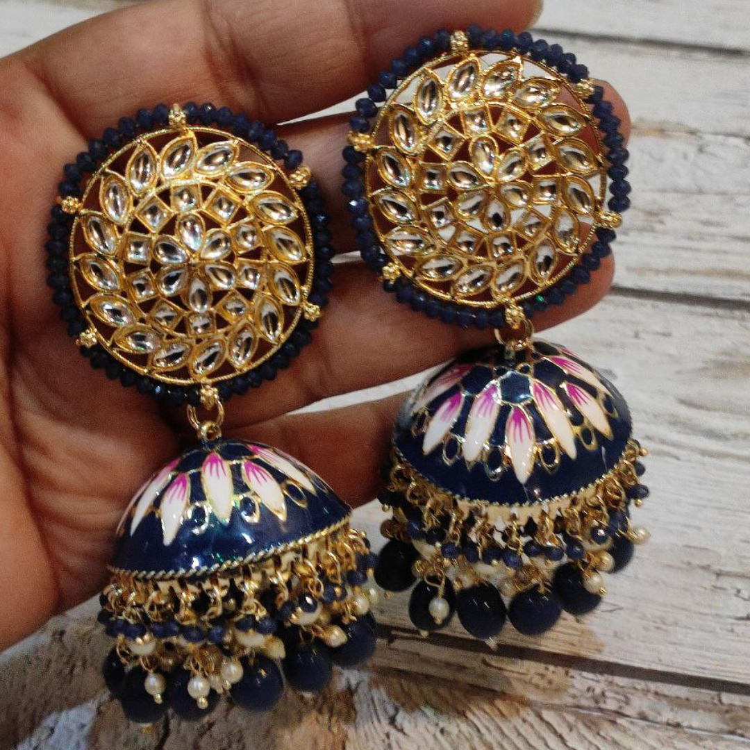 VASUKI BLUE EARRING
