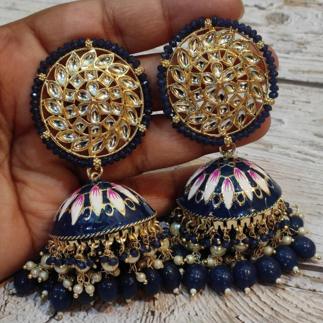 VASUKI BLUE EARRING