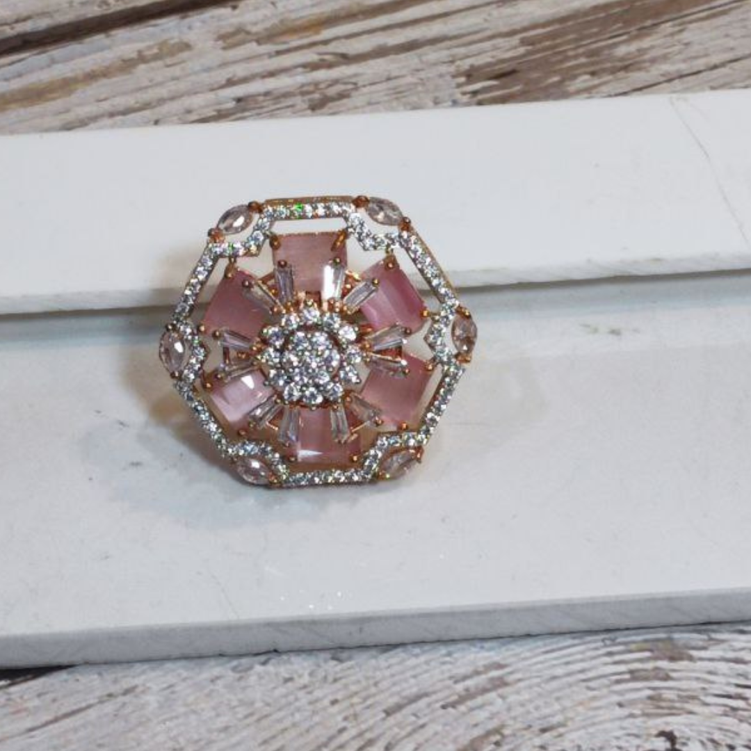 DIANA PINK (RG) AD RING