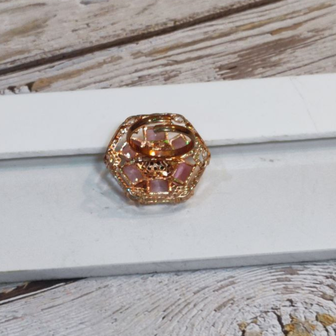 DIANA PINK (RG) AD RING