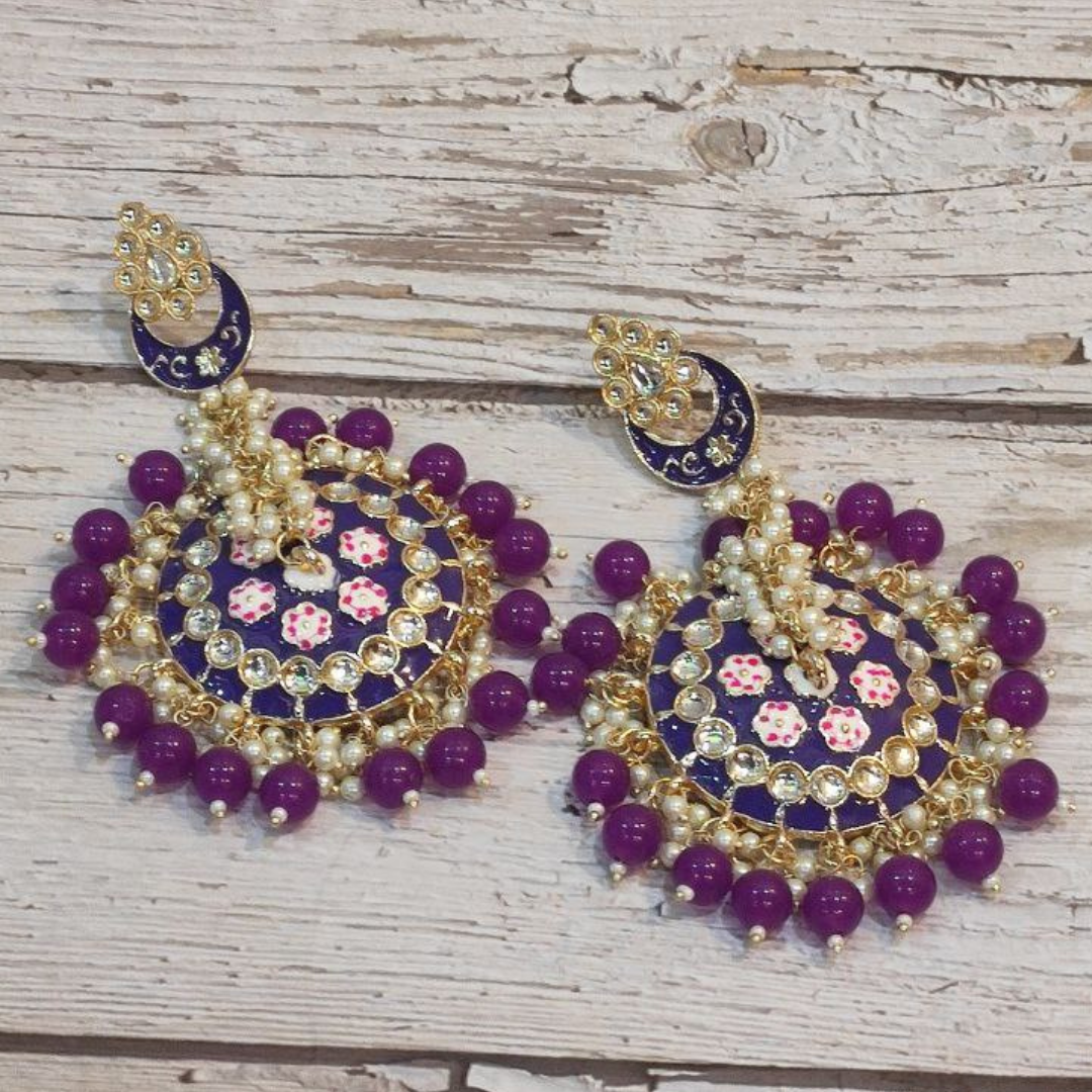 AMARPALI VOILET EARRING