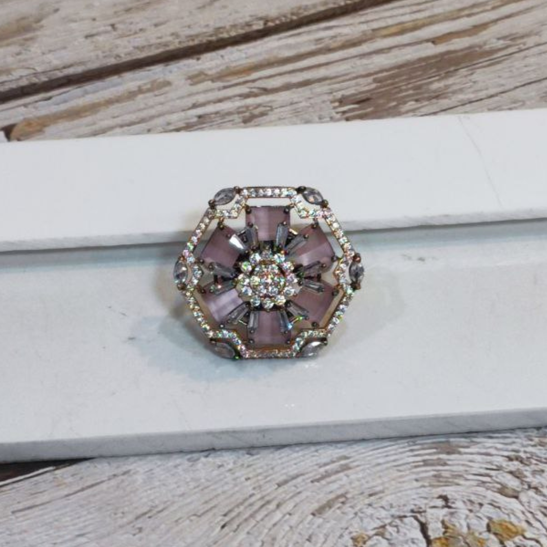 DIANA PINK AD RING